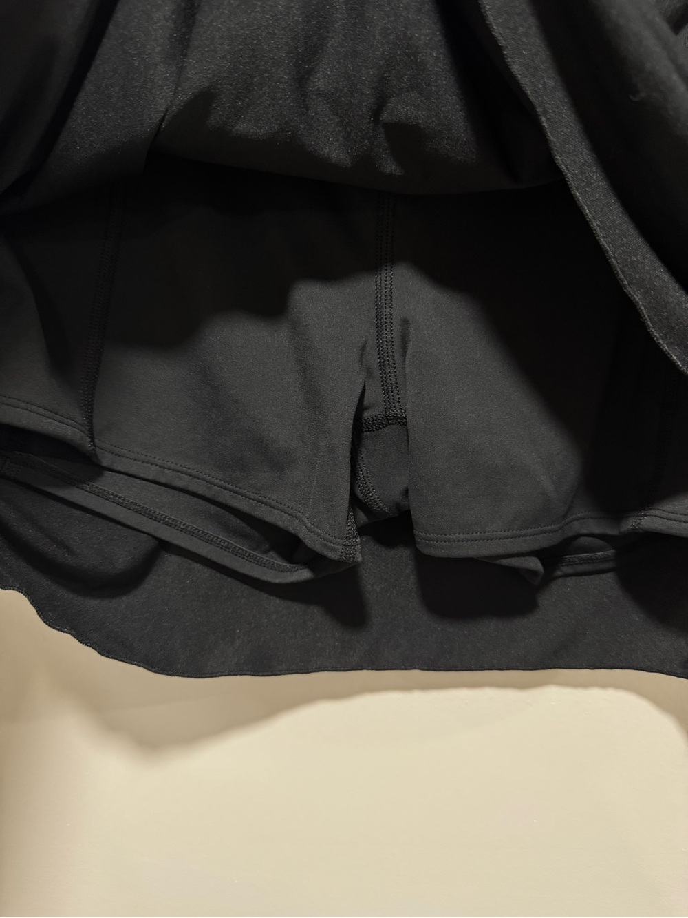JoyLab Black Asymmetrical Tiered Ruffle Athletic Skort Tennis Golf Size S - Picture 5 of 5